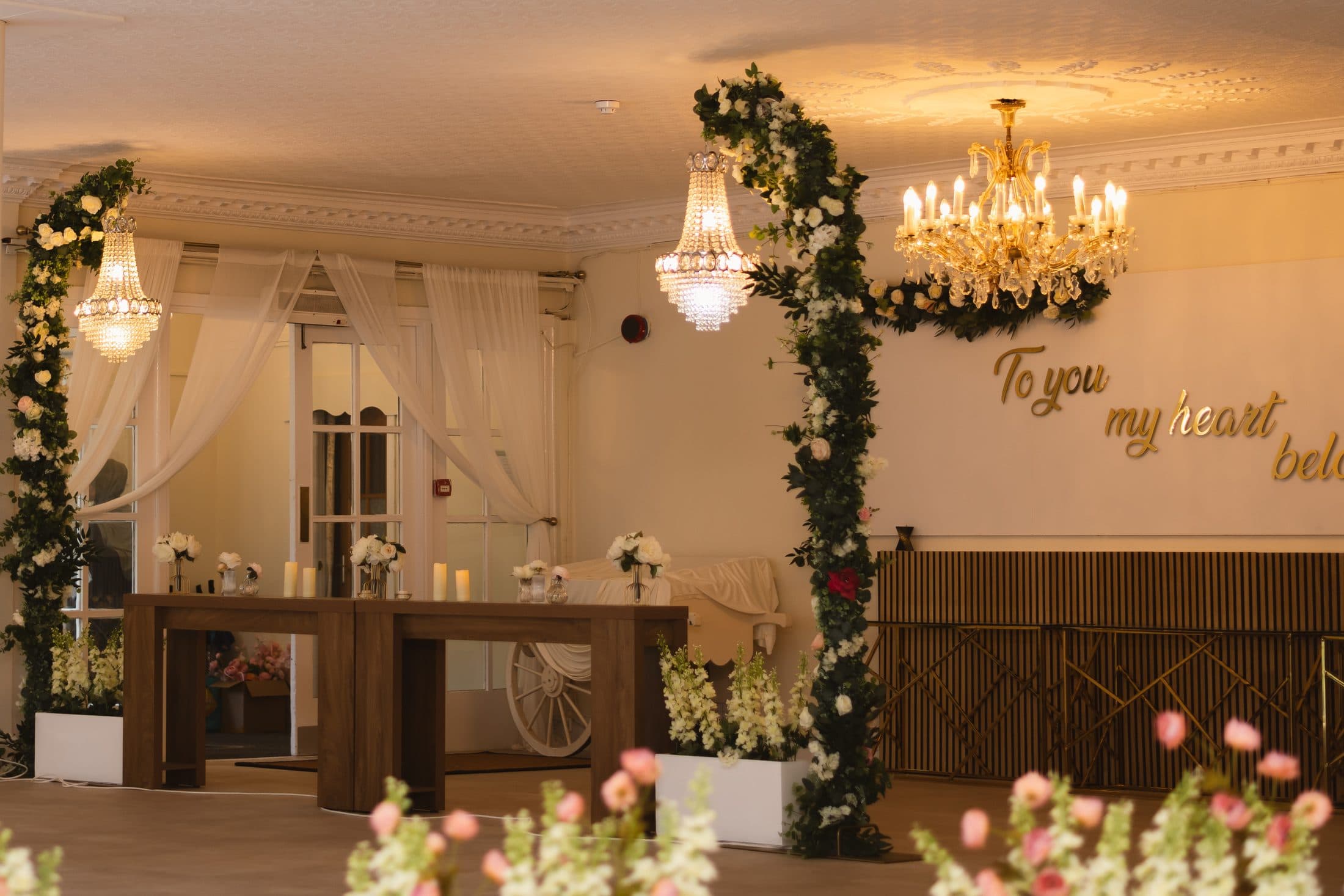 The bar under the arches